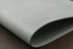 Leather Conceria La Perla Azzurra Dakota, Argento Grigio