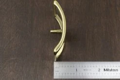 District Leather Supply Japanese Brass Conway Buckle Hardware