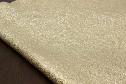 District Leather Supply Crinkle Metallic Lamb, Light Gold (Italy)