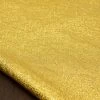 District Leather Supply Crinkle Metallic Lamb, Yellow Gold (Italy)