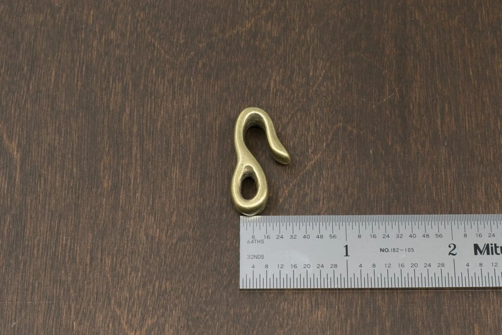 District Leather Supply Japanese Brass Small Hook Best Sellers District Leather Supply Japanese Brass Small Hook Best Sellers