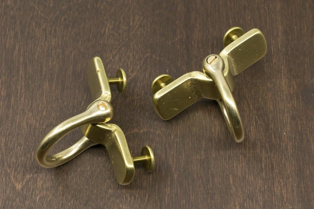 District Leather Supply Japanese Brass Handle Mount District Leather Supply Japanese Brass Handle Mount