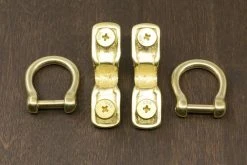 District Leather Supply Japanese Brass Handle Mount