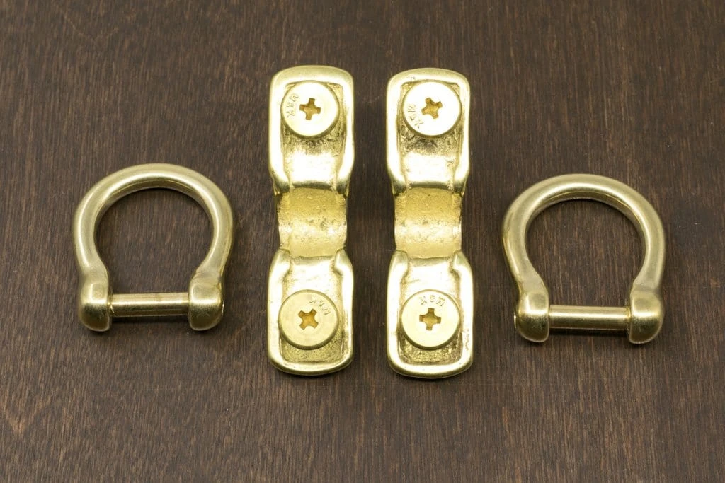 District Leather Supply Japanese Brass Handle Mount District Leather Supply Japanese Brass Handle Mount