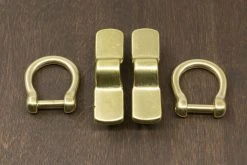 District Leather Supply Japanese Brass Handle Mount 2 District Leather Supply Japanese Brass Handle Mount
