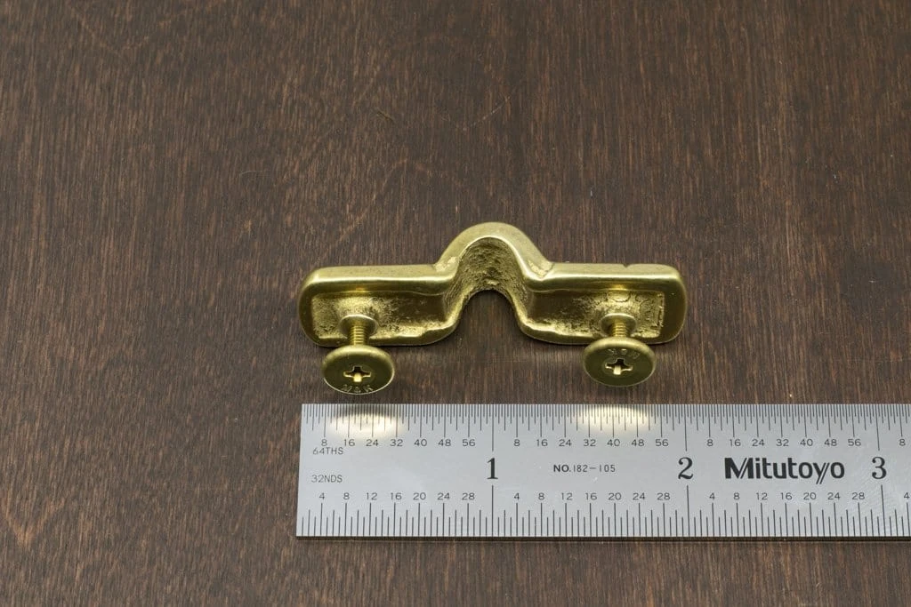 District Leather Supply Japanese Brass Handle Mount District Leather Supply Japanese Brass Handle Mount