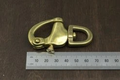 District Leather Supply Japanese Brass Swivel Pull Trigger Snap Best Sellers