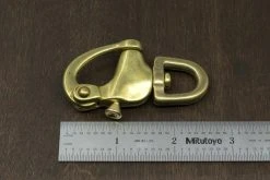 District Leather Supply Japanese Brass Swivel Pull Trigger Snap Best Sellers