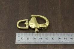 District Leather Supply Japanese Brass Swivel Pull Trigger Snap Best Sellers