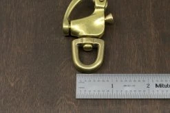District Leather Supply Japanese Brass Swivel Pull Trigger Snap Best Sellers