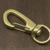 District Leather Supply Hardware Japanese Brass Swivel Clip Snap