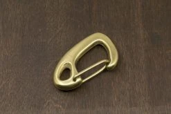 District Leather Supply Japanese Brass Carabiner