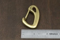 District Leather Supply Japanese Brass Carabiner