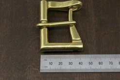 District Leather Supply Hardware Japanese Brass Quick Release Firefighter Buckle