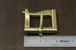 District Leather Supply Hardware Japanese Brass Quick Release Firefighter Buckle