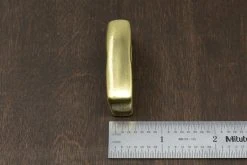 District Leather Supply Hardware Japanese Brass Strap Keep