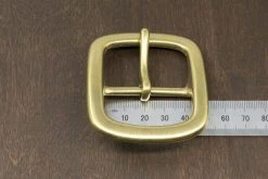 District Leather Supply Hardware Japanese Brass Center Bar Buckle 9 District Leather Supply Hardware Japanese Brass Center Bar Buckle