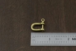 District Leather Supply Japanese Brass U-Shackle