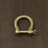District Leather Supply Japanese Brass Shackle