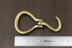 District Leather Supply Japanese Brass Hoof Pick Buckle