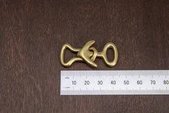 District Leather Supply Best Sellers Japanese Brass Anchor Clasp