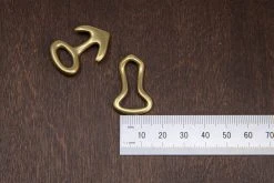 District Leather Supply Best Sellers Japanese Brass Anchor Clasp