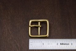 District Leather Supply Japanese Brass Center Bar Buckle Best Sellers