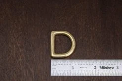 District Leather Supply Japanese Brass D-Ring Best Sellers