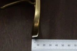 District Leather Supply Japanese Brass Heel Bar Buckle (Chunky) Hardware