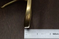 District Leather Supply Japanese Brass Heel Bar Buckle (Chunky) Hardware
