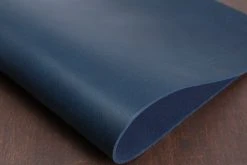 Leather Conceria La Perla Azzurra Amazzonia, Deep Ocean