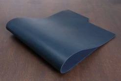 Leather Conceria La Perla Azzurra Amazzonia, Deep Ocean