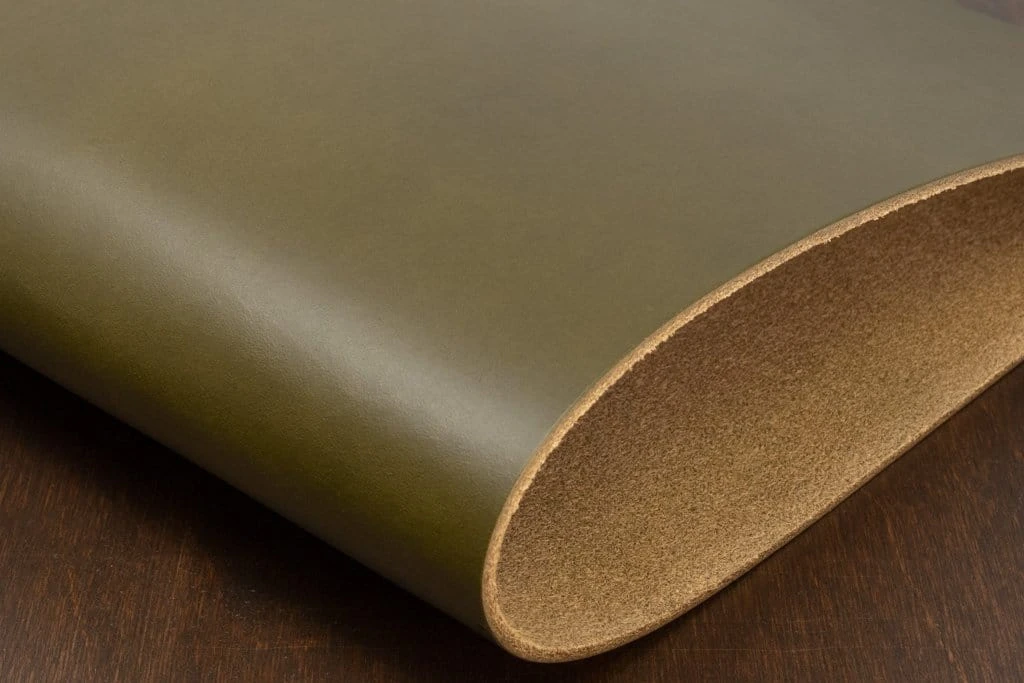 Leather Conceria La Perla Azzurra Dakota, Weed 1 Leather Conceria La Perla Azzurra Dakota, Weed