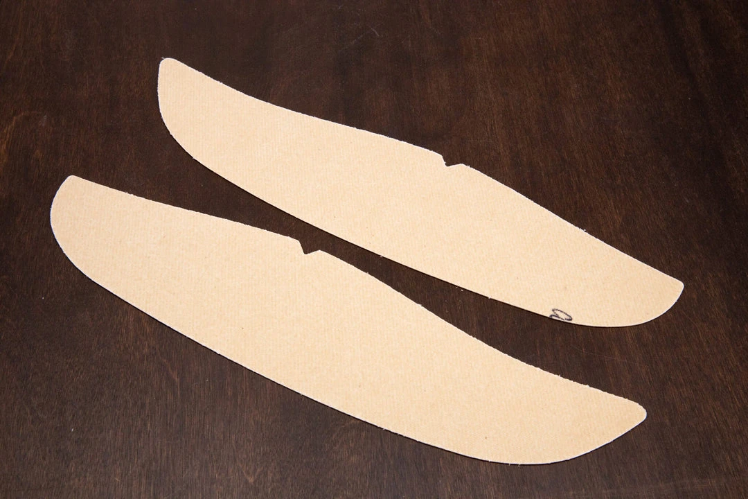 Morel Cotton-based Thermoformable Heel Counter Material For Shoe Making 1 Morel Cotton-based Thermoformable Heel Counter Material For Shoe Making