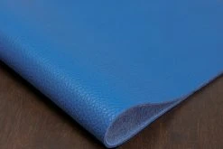 Nuovo Overlord Leather Italian Pebble Grain Calf, Blue