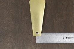 District Leather Supply Japanese Brass Shoe Horn Hardware